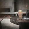 Stolná lampa Briloner Ino, látkové tienidlo, káblový Náhľad obrázku produktu 5