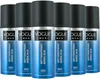 6x Vogue Deospray Men - Nordic Blue 150 ml Productafbeelding-voorbeeld 2