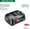 Bosch PBA 18 V LI- Batterie 2,5 Ah/smart ser Accessoires Voir les images du produit 40