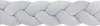 Light Grey - Geflochtene Bettschlange Bettumrandung für Produktbild-Vorschau 6
