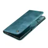 A teal flip case for a smartphone is shown on a white background. Produktbild-Vorschau