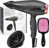 Suszarka BABYLISS 6709DE + Szczotka do włosów czarno-różowa Podgląd zdjęcia produktu 1
