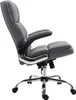 A side view of a gray office chair on a white background. Náhled obrázku produktu