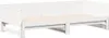 vidaXL Ausziehbares Tagesbett Weiß 203,5 x 184 x 56,5 cm Produktbild-Vorschau 4