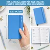 Taschenkalender 2027 A6 mit Gummiband - Kalender 1 Woche 2 Produktbild-Vorschau 5