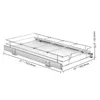 SucceBuy Wysuwany organizer do szafki, 27,9 cm szer. x 53,3 Podgląd zdjęcia produktu 8