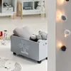 Spielzeugtruhe grau mit Rollen - Atmosphera créateur Produktbild-Vorschau 6