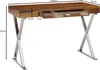 FineBuy Schreibtisch 120x55x78 cm Sheesham Massivholz / Produktbild-Vorschau 3