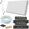 Selfsat H30D2+ Flachantenne Twin + 2 HD RECEIVER + 20m Produktbild-Vorschau 1