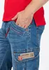 *KOPIE* Pánské Jeans Bermudy Regular Fit Džíny se Stretchem Náhled obrázku produktu 4