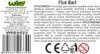 Flat Ball - Hoď disk, chyť míč! plast 22cm 2 barvy na kartě Náhľad obrázku produktu 17