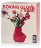 Vase en céramique, forme de gant de boxe, 19 cm, rouge, Voir les images du produit 5