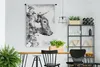 MuchoWow® Wandteppich Wandbehang Seitenansicht eines Produktbild-Vorschau 2