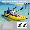 COSTWAY Kayak gonfiabile per 2 persone, canoa gonfiabile Anteprima dell’immagine prodotto 5