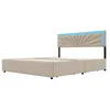 Letto imbottito INONEFT, 160x200 cm, con 4 cassetti. Letto Anteprima dell’immagine prodotto 11