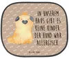 Mr. & Mrs. Panda Auto Sonnenblende Mops Krone - Hundeglück Produktbild-Vorschau 1