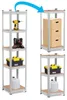 Metallregal für Lager und Garage Silber 5 Regalböden 180 x Produktbild-Vorschau 6