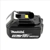 A black Makita 18V 3.0Ah lithium-ion battery pack is shown against a white background. Voir les images du produit