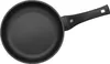 A top-down view of a black frying pan with a black handle against a white background. Náhľad obrázku produktu