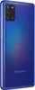 A close-up, angled view of the back of a blue Samsung smartphone. Náhľad obrázku produktu