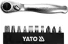 Yato YT-14390, Chrom, 11 kusů, Chrom, Nerezová ocel, 1/4", Náhled obrázku produktu 1