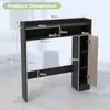 Mobile da toilette, mobile da bagno con ripiano regolabile, Anteprima dell’immagine prodotto 9
