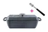 Sallys Gusseisen Brotbackform Baba - Smokey Grey Majolika Produktbild-Vorschau 3