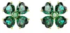 SWAROVSKI Damen Ohrstecker Glücksklee Grün IDYLLIA 5666236 Produktbild-Vorschau 1