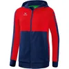 Erima Six Wings Trainingsjacke mit Kapuze New Navy/Rot - 34 Produktbild-Vorschau 7