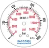 Manometro posteriore da 1000 bar, modello MG3-63, con Anteprima dell’immagine prodotto 2