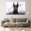 Bilder auf glas - Hund Abstraktion - 120x80cm - Glasbilder Produktbild-Vorschau 7