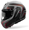 Casco modular Airoh Mathisse II Magnet, color /gris/rojo, Vista previa de la imagen del producto 1