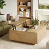 FABATO eckiger Couchtisch im klassischen Landhaus-Design, Produktbild-Vorschau 8