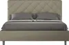 ITYHOME - Gepolstertes Bett mit Lattenrost 140x190 mit Produktbild-Vorschau 1