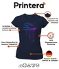 t-Shirt damski Japanese Wave Ukiyoe Neon Vaporwave Podgląd zdjęcia produktu 4