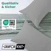 Jersey Kissenbezug 2er Set 40x145 cm 100% Baumwolle Grau Produktbild-Vorschau 3
