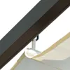 vidaXL Pergola mit Versenkbarem Dach Cremeweiß 3x3 m Stahl Produktbild-Vorschau 4