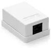 deleyCON CAT 6 Netzwerkdose RJ45 Aufputz 1 Gbit LAN, 1 Produktbild-Vorschau 1