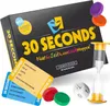 A product shot of the board game "30 Seconds" with its box, cards, hourglass, and dice. Náhled obrázku produktu