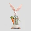 HOMLA KALLE Lapin de Pâques nain debout avec carotte 55 cm Voir les images du produit 3