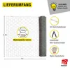 horizont Maschendrahtzaun | verzinkt | Maschenweite 13 x 25 Produktbild-Vorschau 1