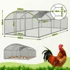 Pollaio Izrielar 3x6x2 m con tetto a cupola, recinto Anteprima dell’immagine prodotto 2