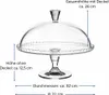 Kuchenständer, Tortenständer, eleganter Tortenständer aus Produktbild-Vorschau 10