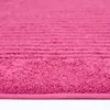 HOMESCAPES Tappetino da bagno Imperial 100% cotone, lampone Anteprima dell’immagine prodotto 3