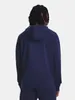 Under Armour Blue Ua Rivale Vlies Hoodie mit Logo – S Produktbild-Vorschau 21