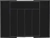 Range-couverts extensible en bambou noir Voir les images du produit 1