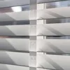 Holz Jalousie 50 mm - Weiß - 60 cm x 175 cm - Fenster und Produktbild-Vorschau 2