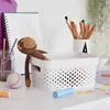 Kosz do przechowywania Infinity biały 26 x 12 x 18 cm Podgląd zdjęcia produktu 8