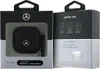 Product packaging for an AirPods case, showing the case inside a window and details on the side. Voir les images du produit