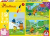 3 x 48 pezzi Schmidt Spiele puzzle per bambini Il topo Anteprima dell’immagine prodotto 5